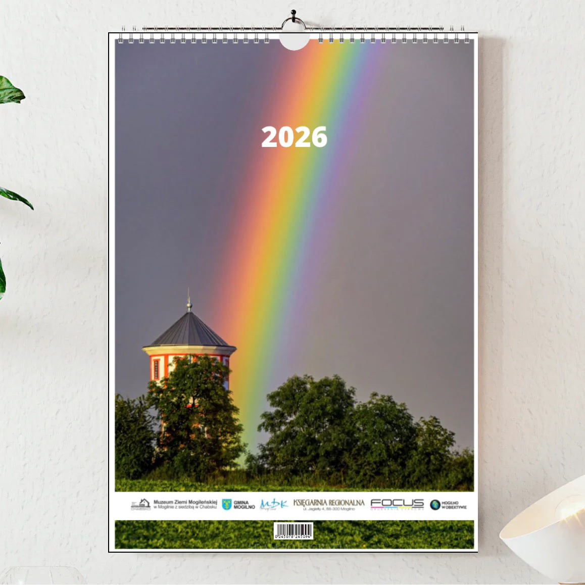 Kalendarz Mogilno w obiektywie 2026 układ poziomy
