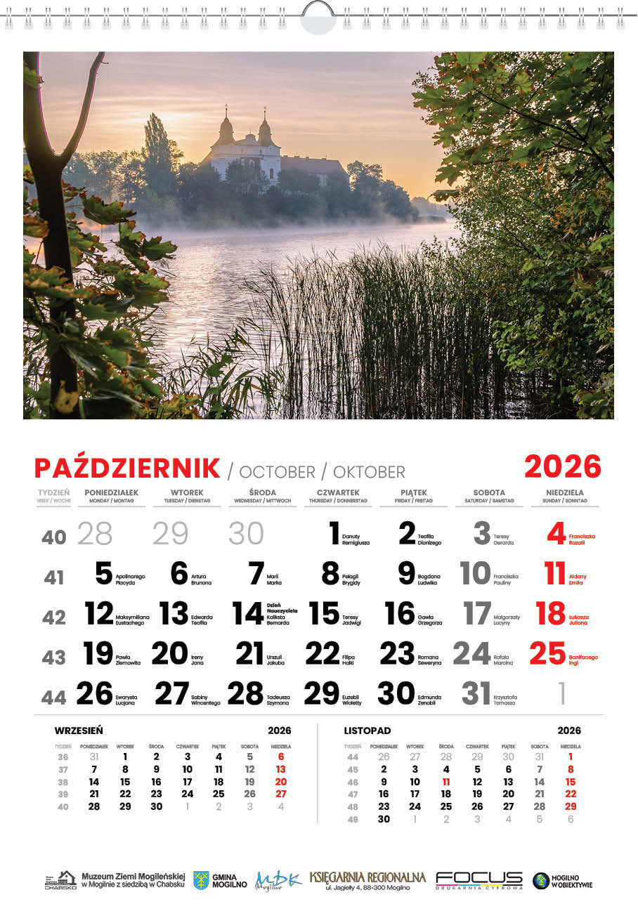 Kalendarz Mogilno w obiektywie 2026 układ poziomy - Image 11