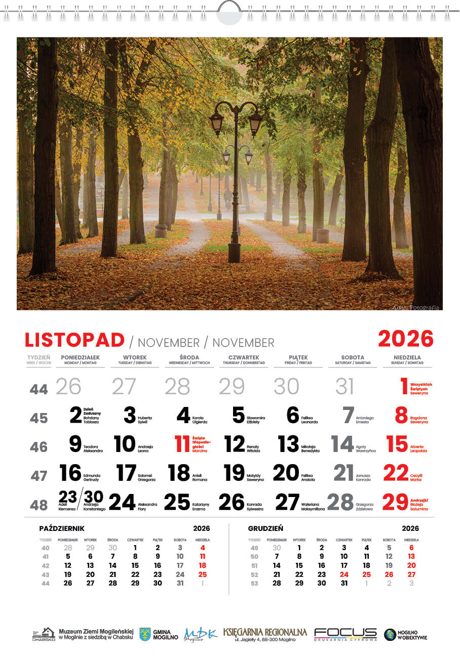 Kalendarz Mogilno w obiektywie 2026 układ poziomy - Image 12