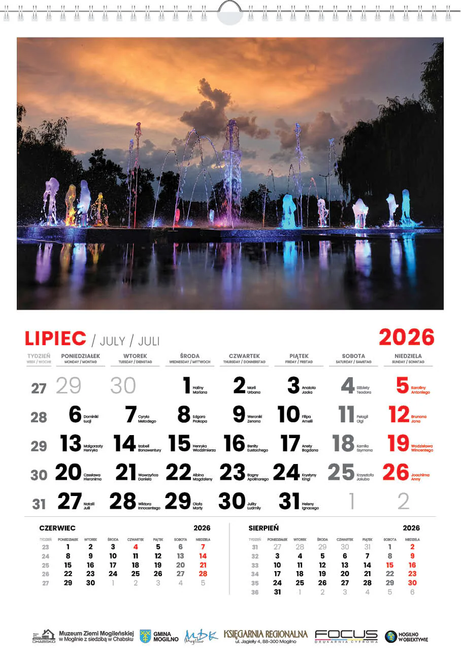 Kalendarz Mogilno w obiektywie 2026 układ poziomy - Image 8