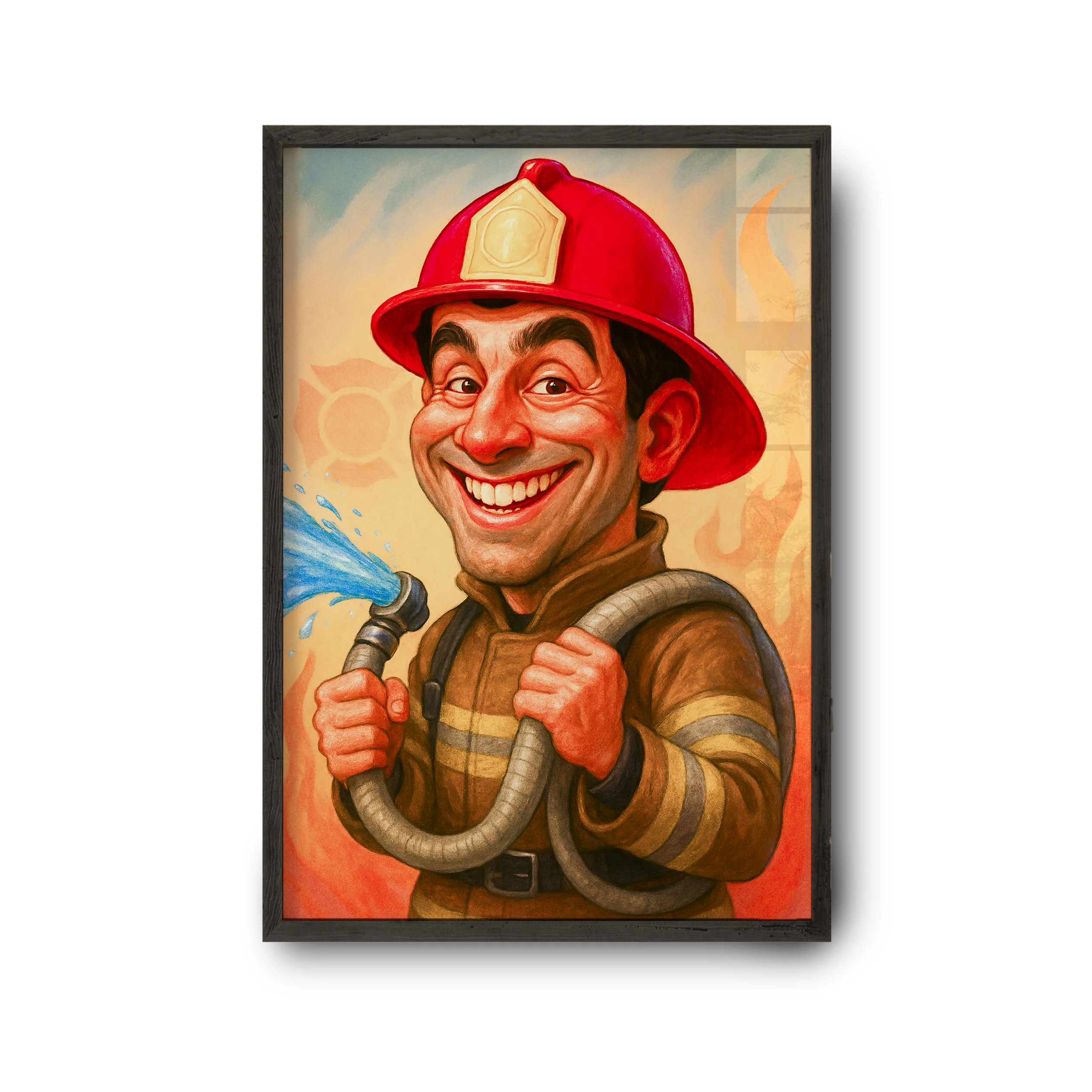 Karykatura z Twojego zdjęcia plakat A3 - Image 8