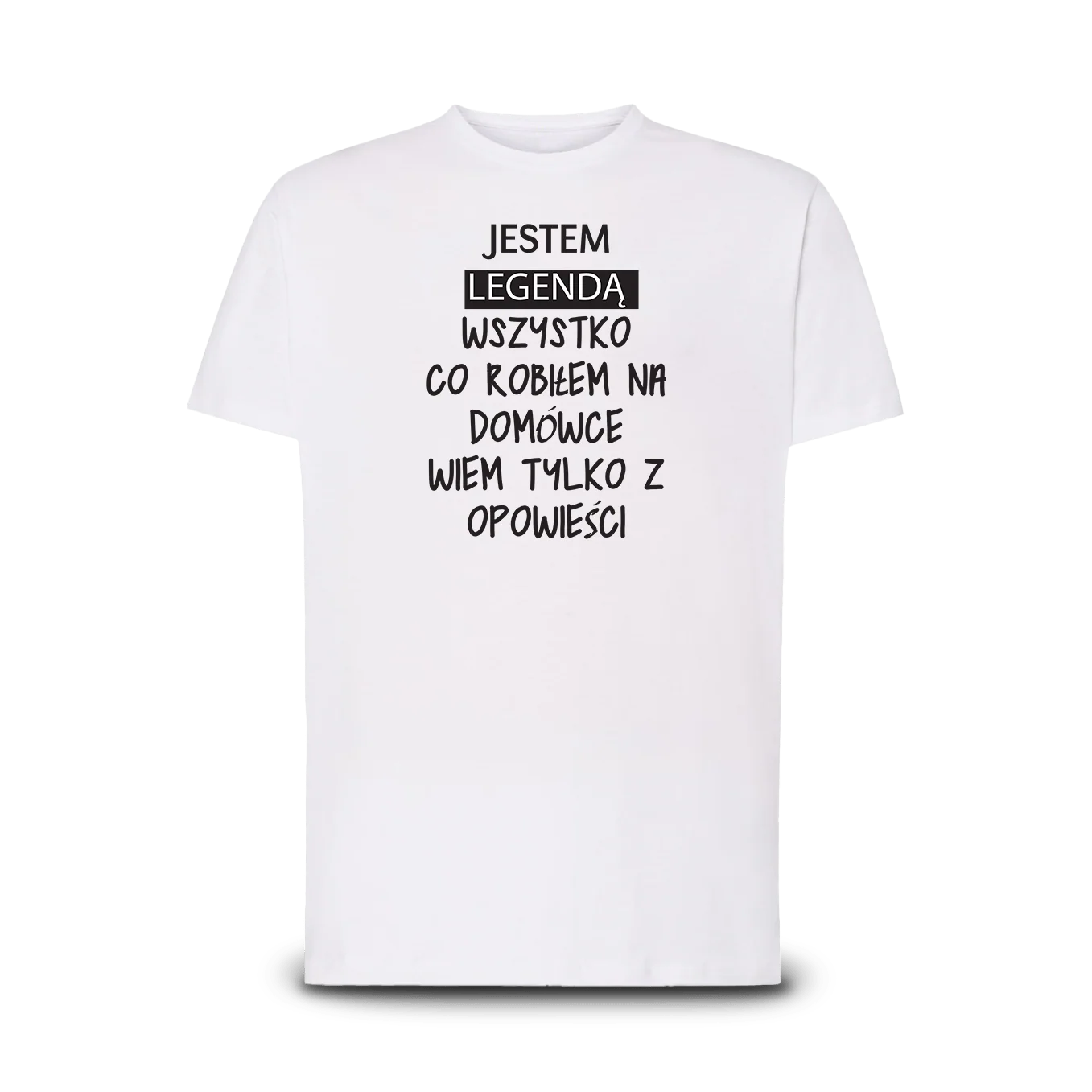 Koszulka dla imprezowicza - Jestem Legendą