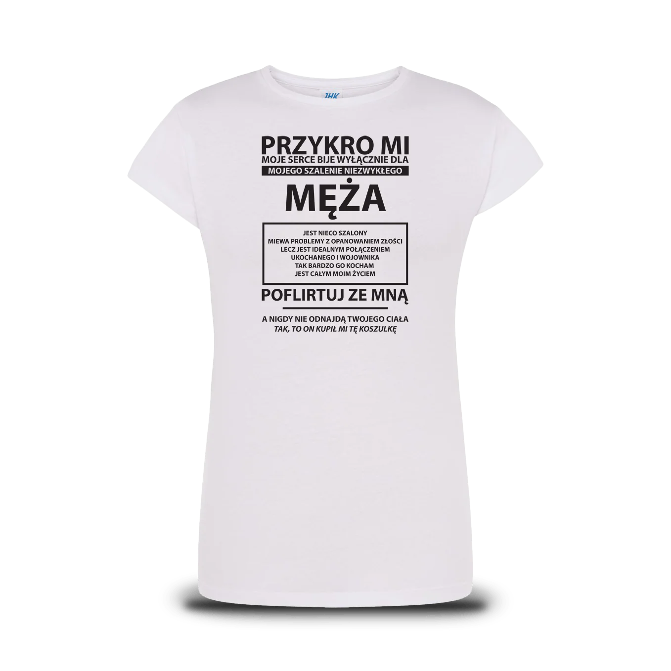 Koszulka dla żony - Serce Tylko Dla Męża