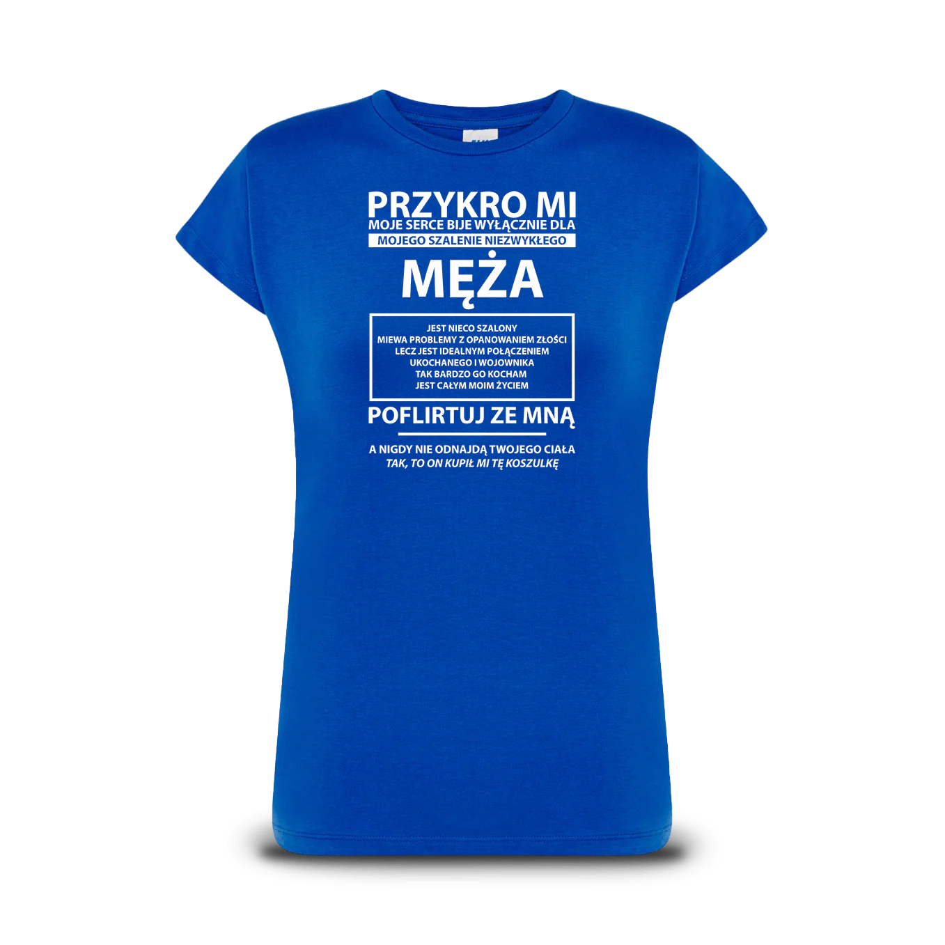 Koszulka dla żony - Serce Tylko Dla Męża - Image 4