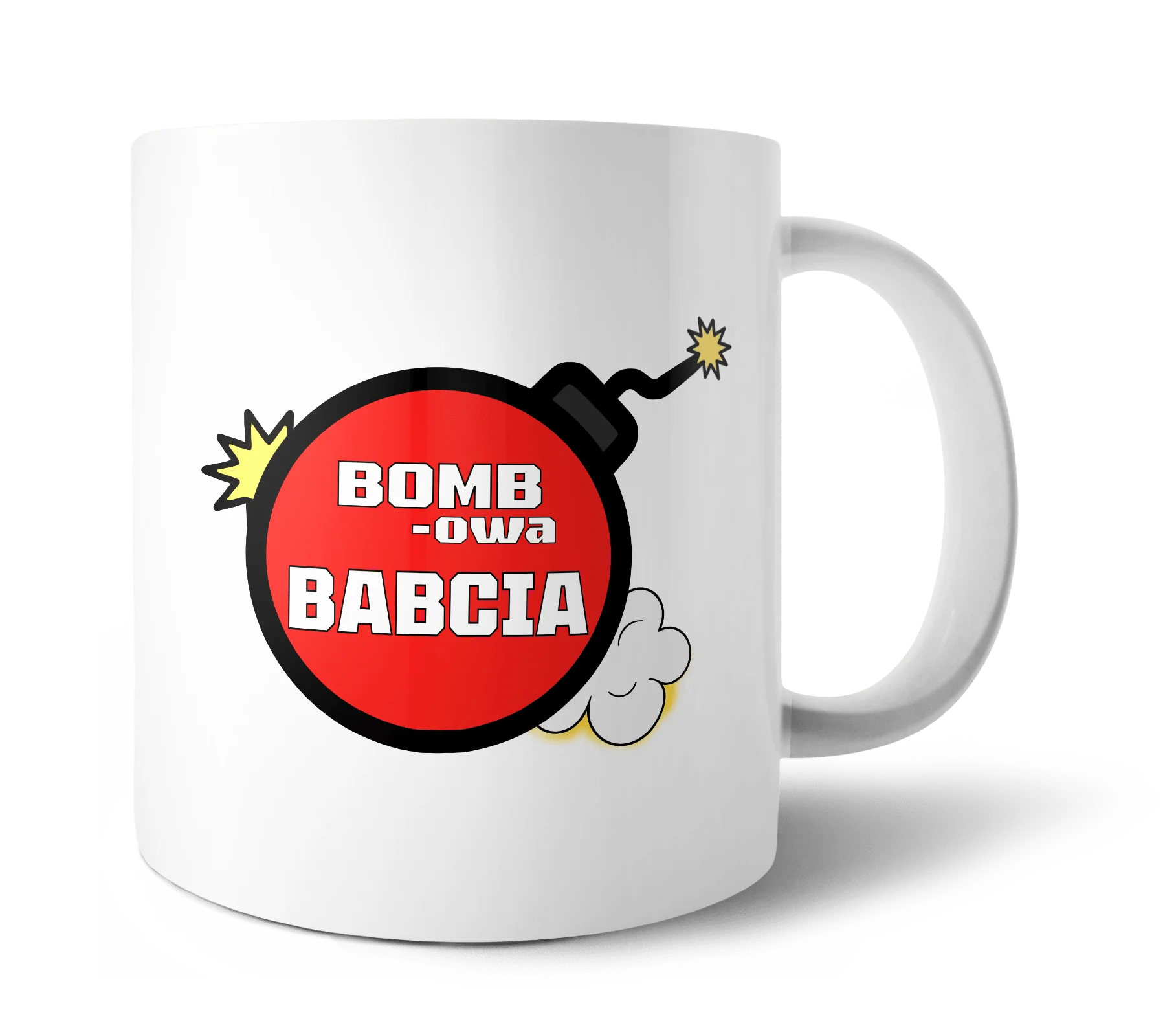Kubek bombowa babcia 330ml