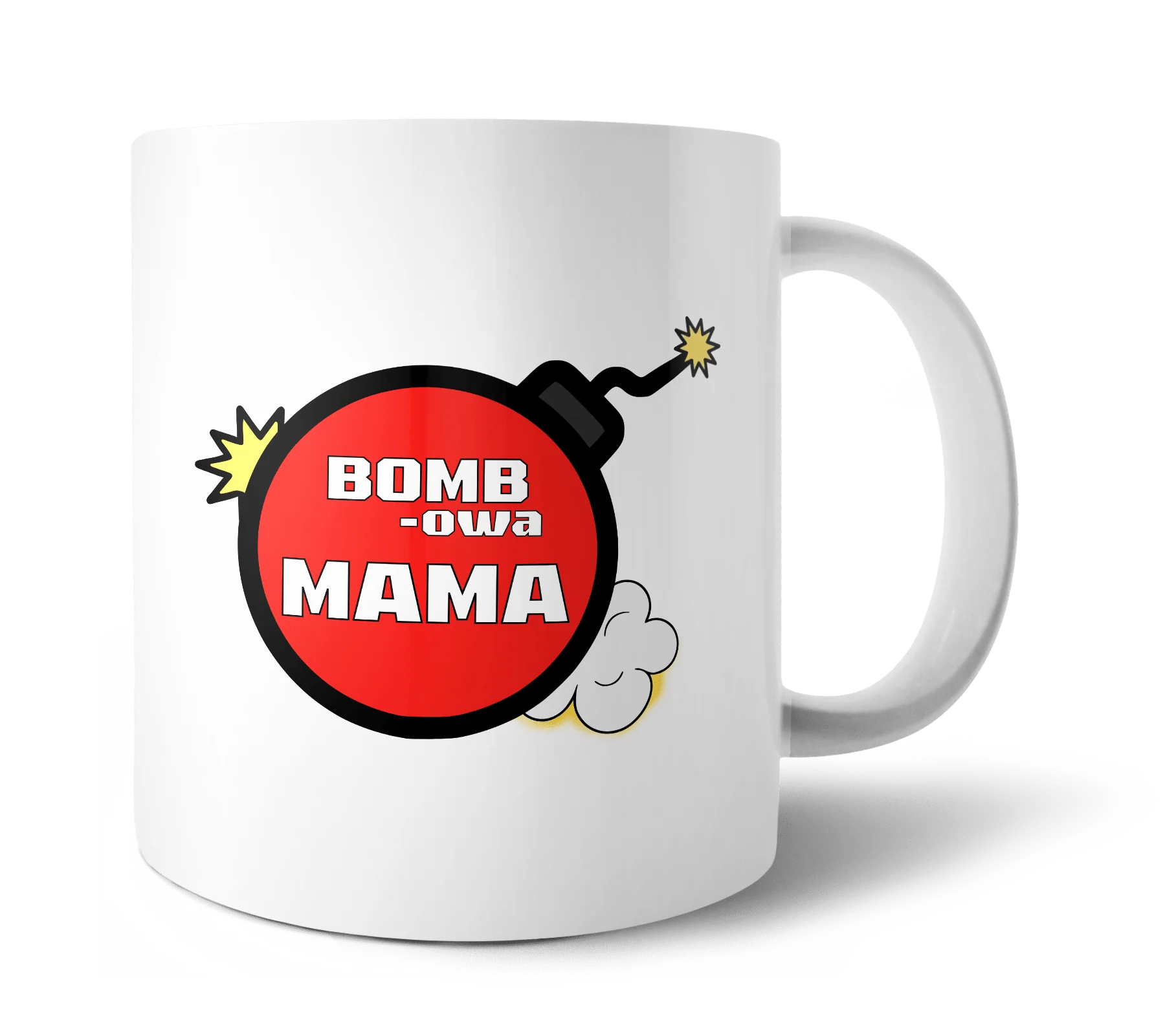 Kubek bombowa mama 330ml