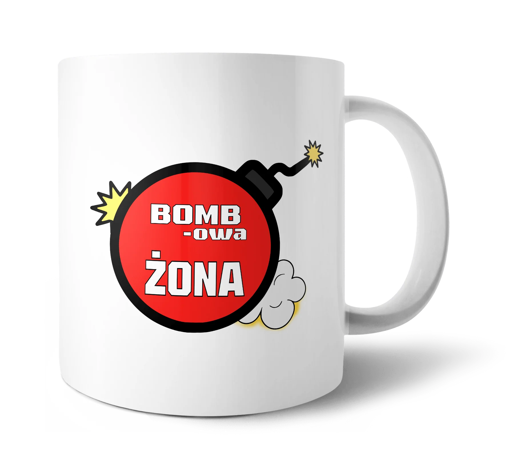 Kubek bombowa żona 330ml