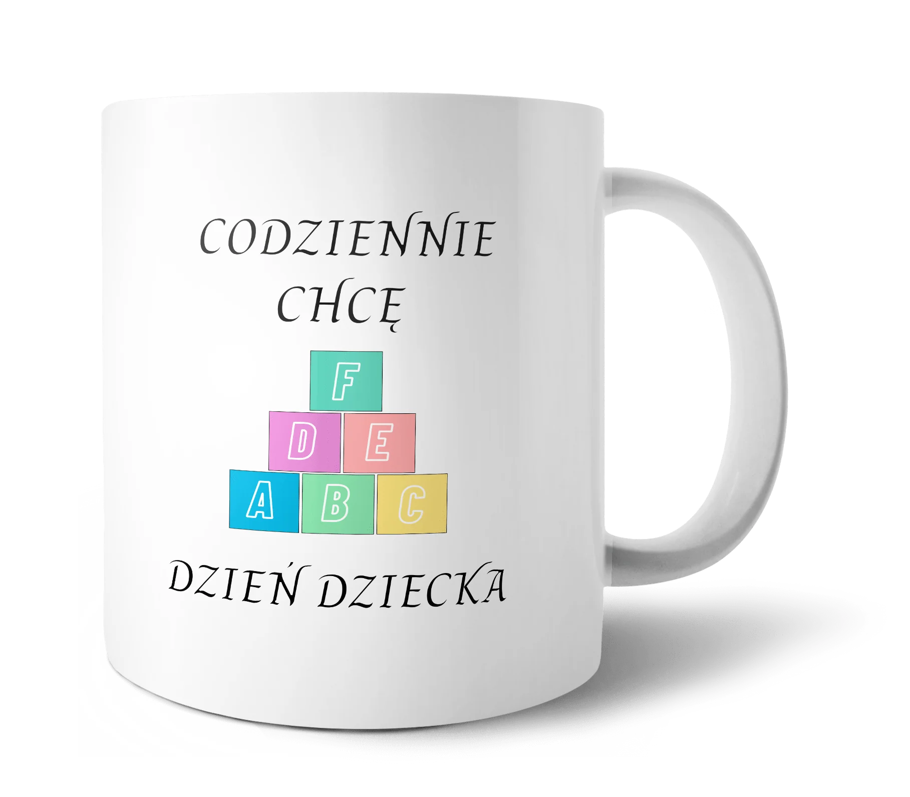 Kubek Codziennie Chcę Dzień Dziecka 330ml