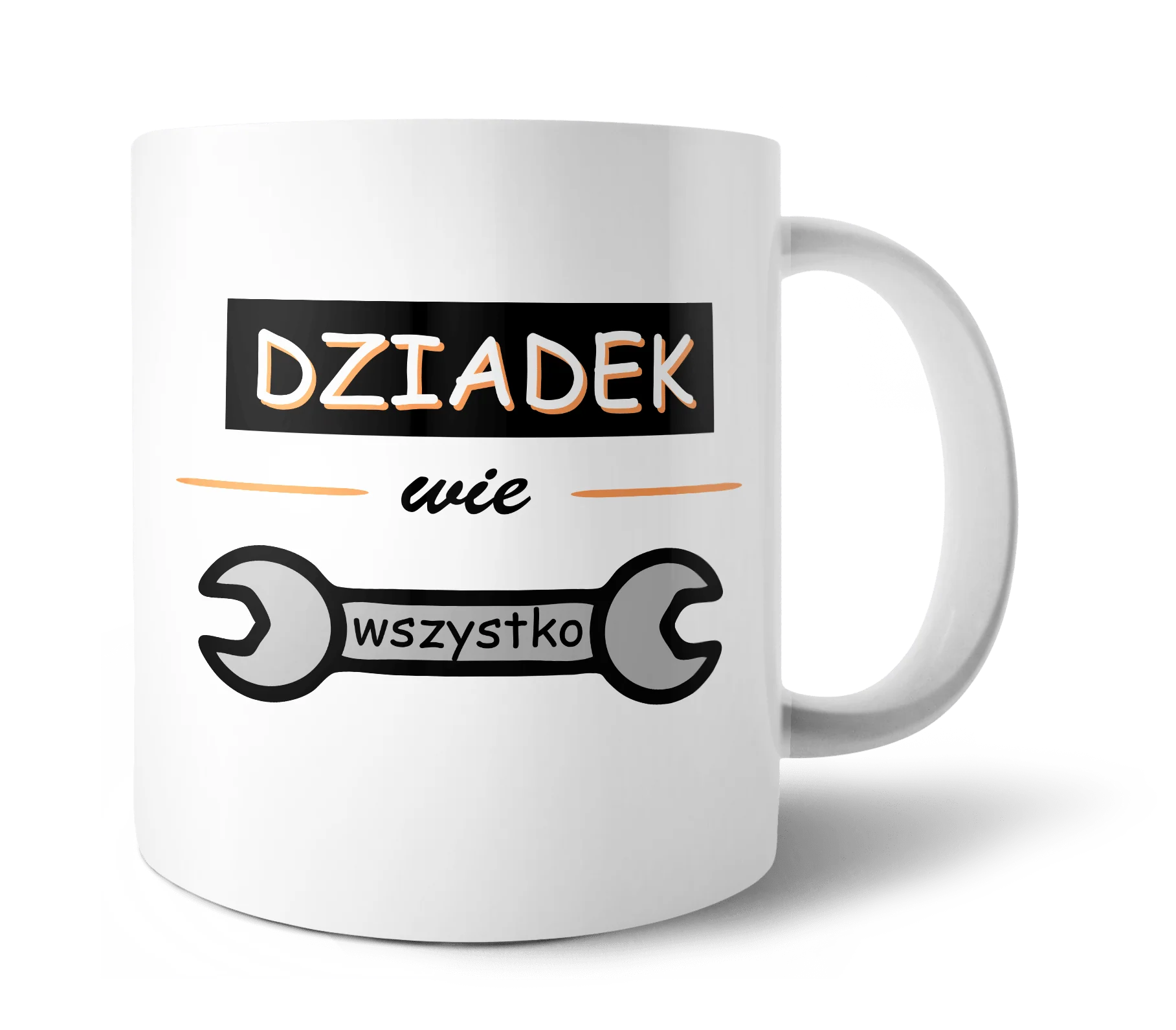 Kubek dziadek wie lepiej 330ml