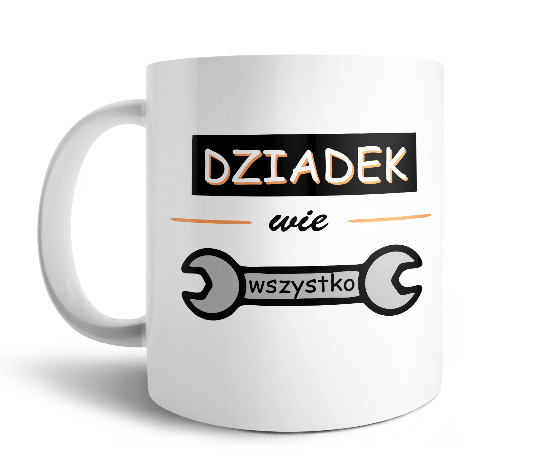 Kubek dziadek wie lepiej 330ml - Image 2