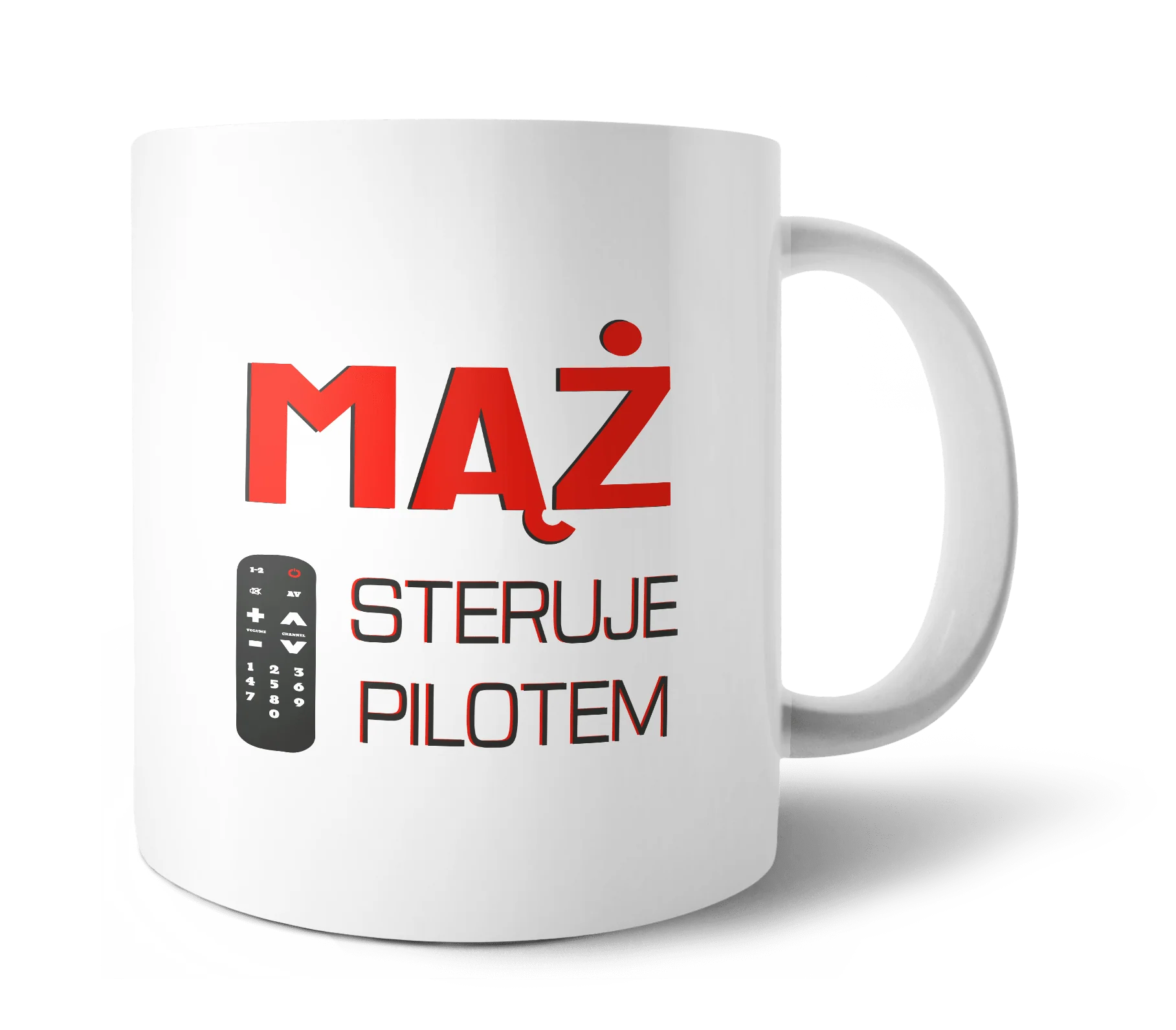 Kubek mąż steruje pilotem 330ml