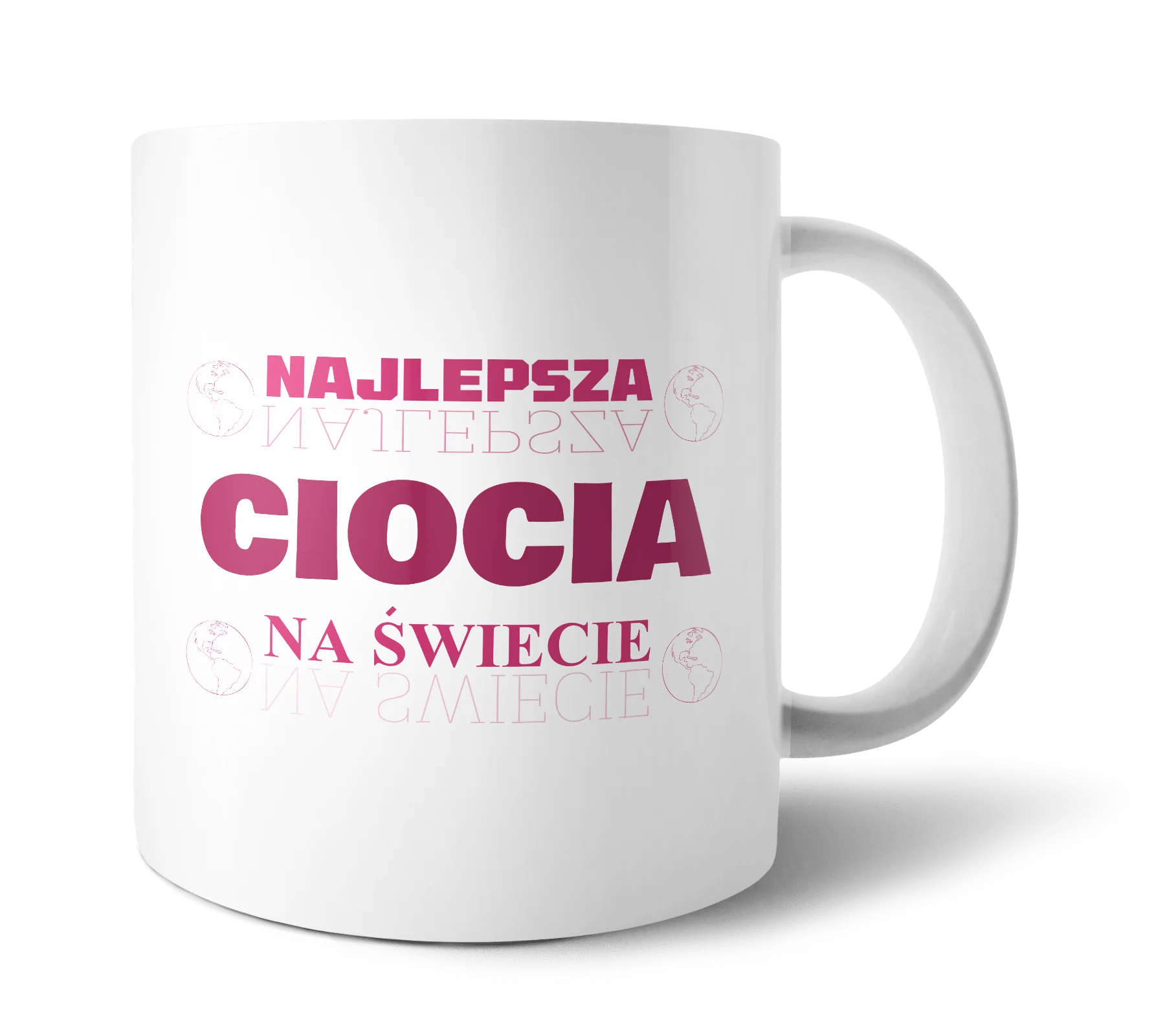 Kubek najlepsza ciocia na świecie 330ml