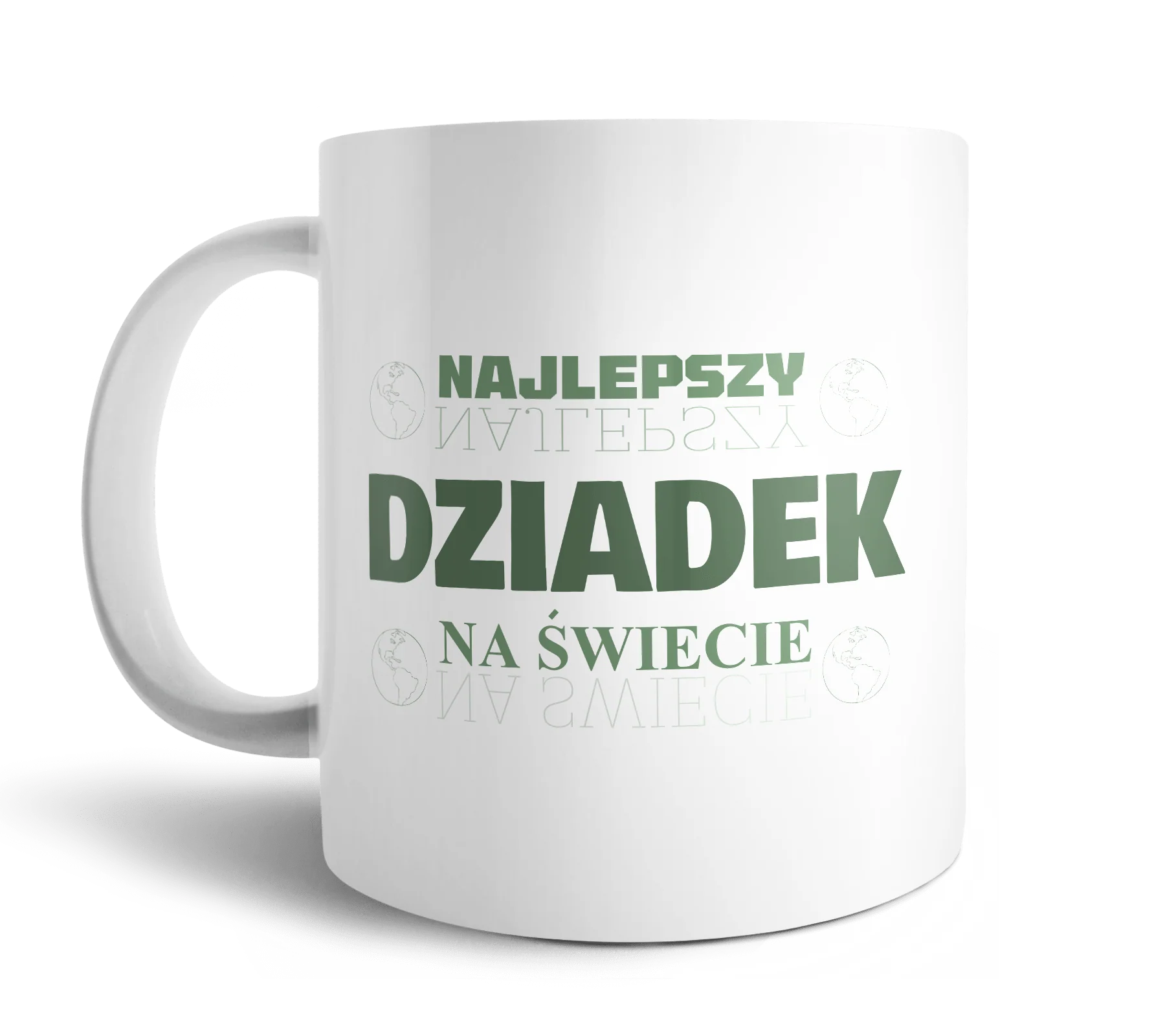 Kubek najlepszy dziadek na świecie 330ml - Image 2