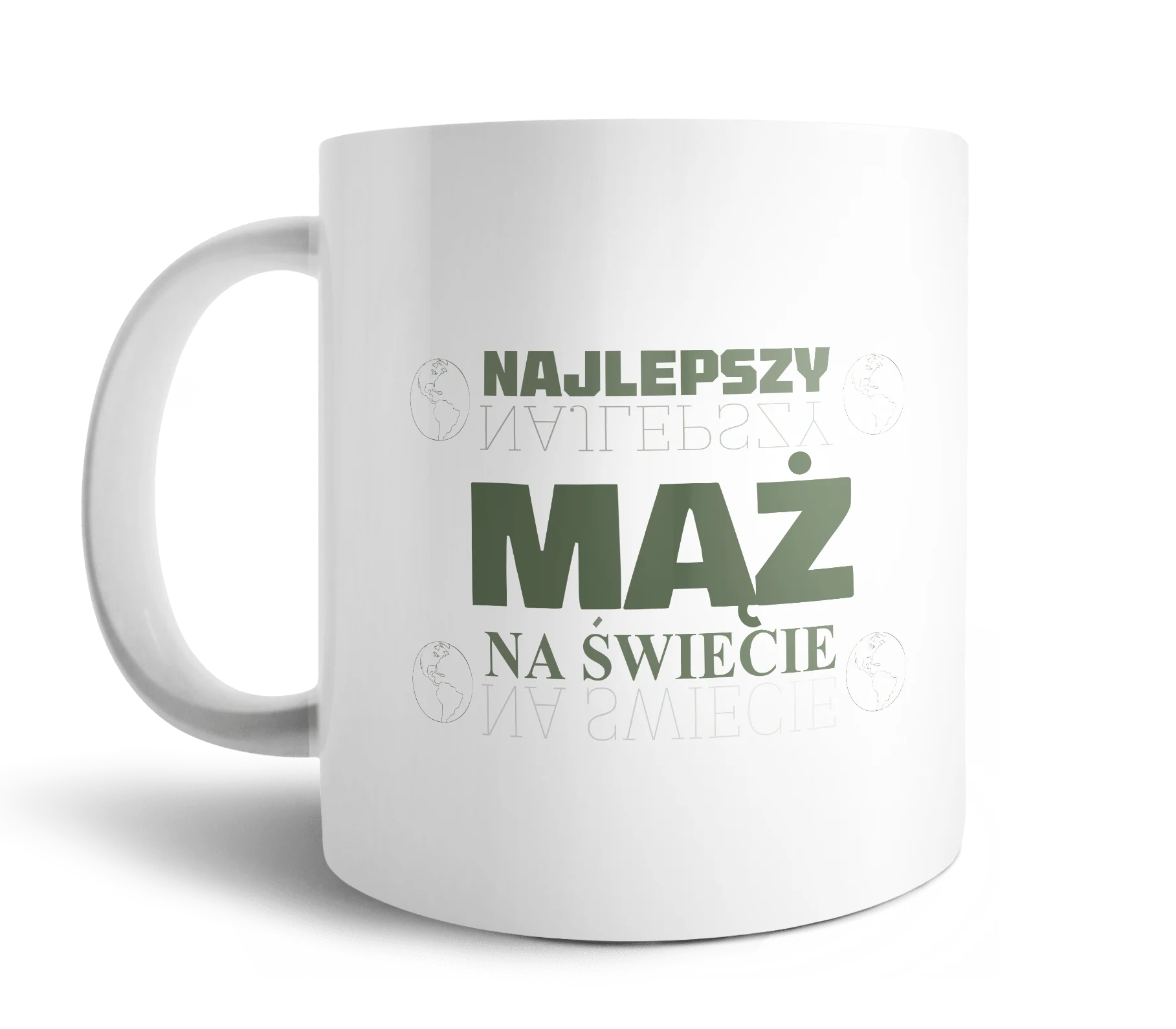 Kubek najlepszy mąż na świecie 330ml - Image 2
