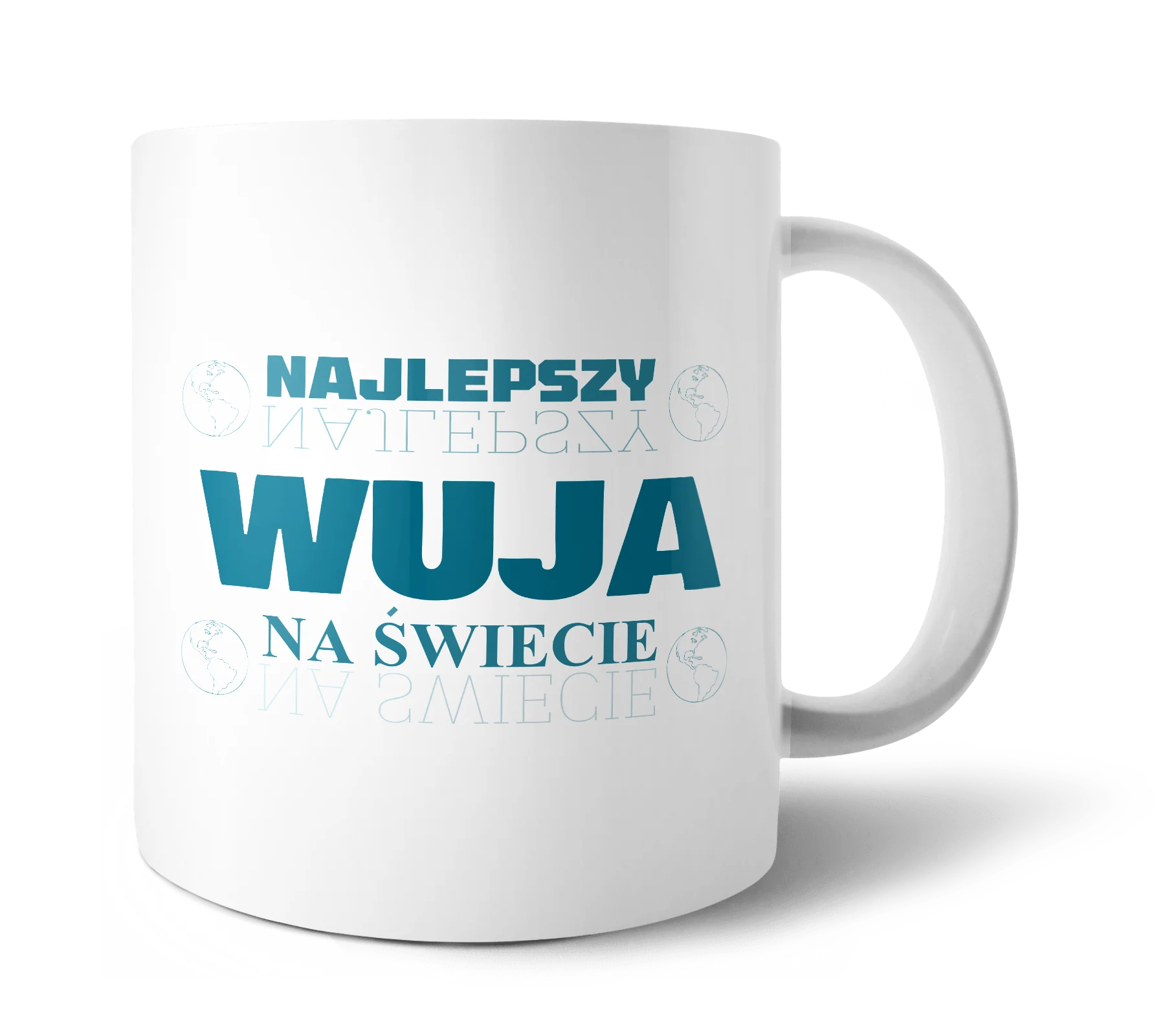 Kubek najlepszy wuja na świecie 330ml