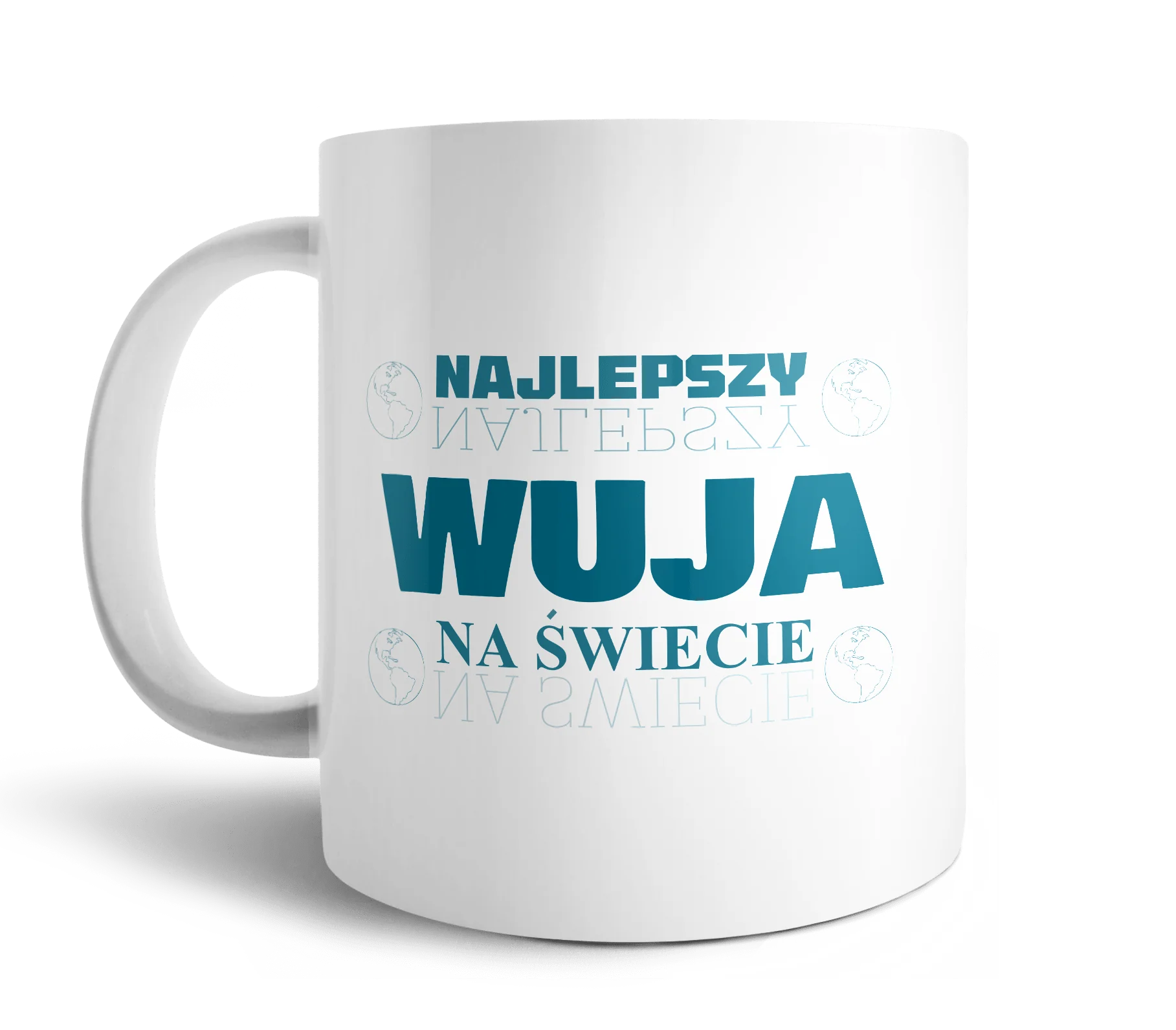 Kubek najlepszy wuja na świecie 330ml - Image 2