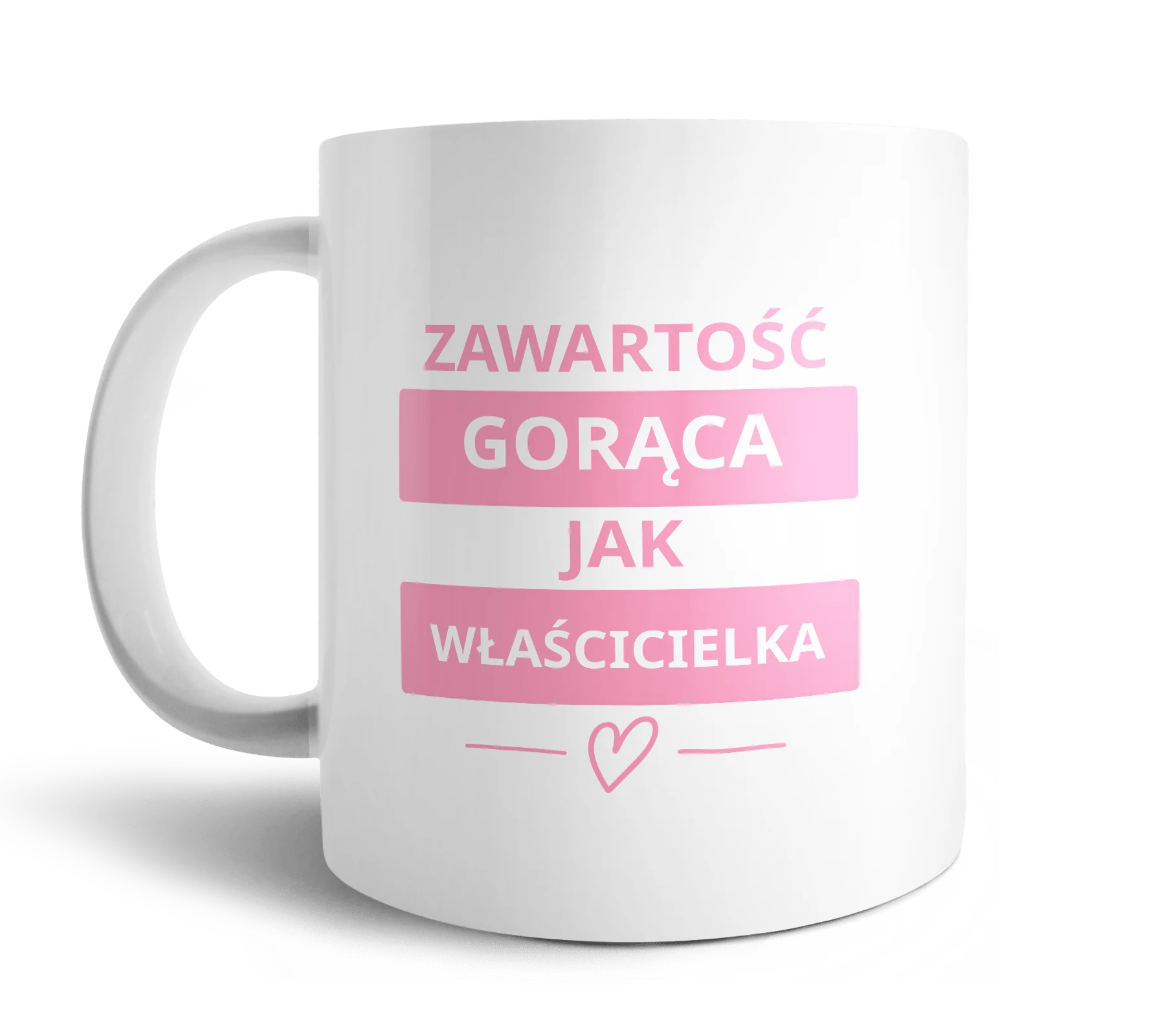 Kubek zawartość gorąca jak właścicielka 330ml - Image 2